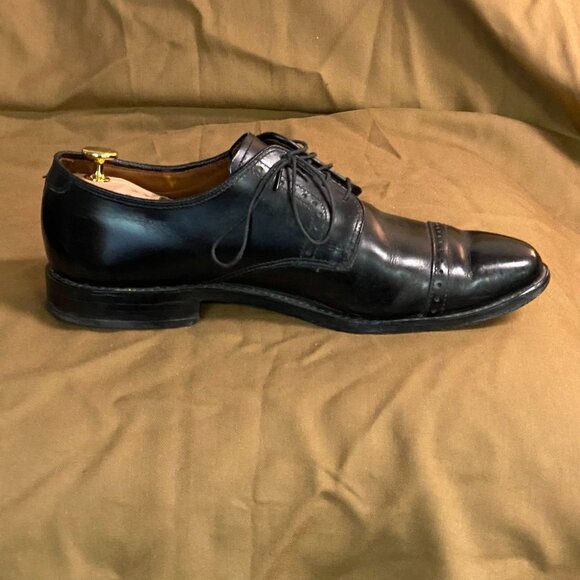 Allen Edmonds Men\'s Dress Shoes 9.5M Clifton Black Leather Cap Toe main image 7